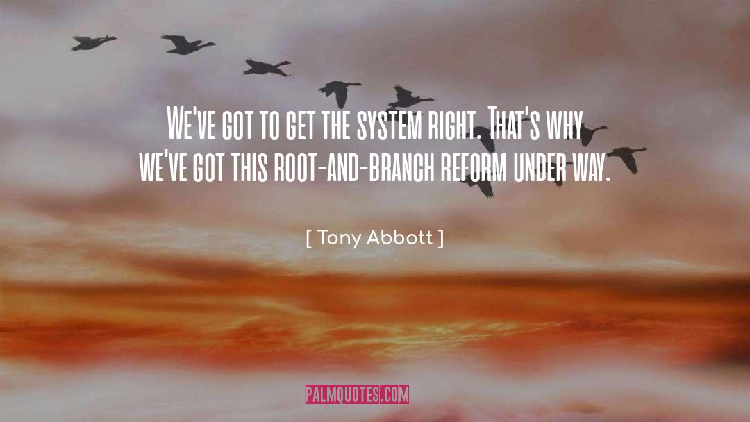 Roots And Branches quotes by Tony Abbott