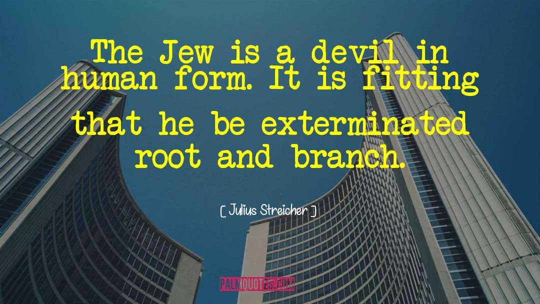 Roots And Branches quotes by Julius Streicher