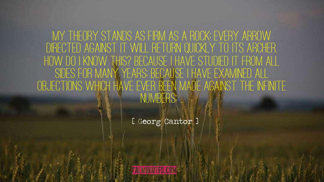 Roots Of My Obsession quotes by Georg Cantor