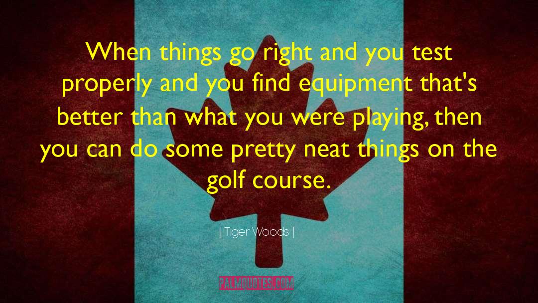 Rorschach Test quotes by Tiger Woods