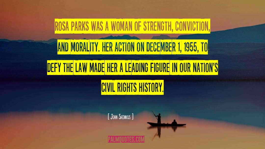 Rosa Parks quotes by John Shimkus