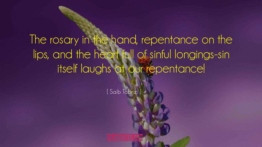 Rosary Beads quotes by Saib Tabrizi