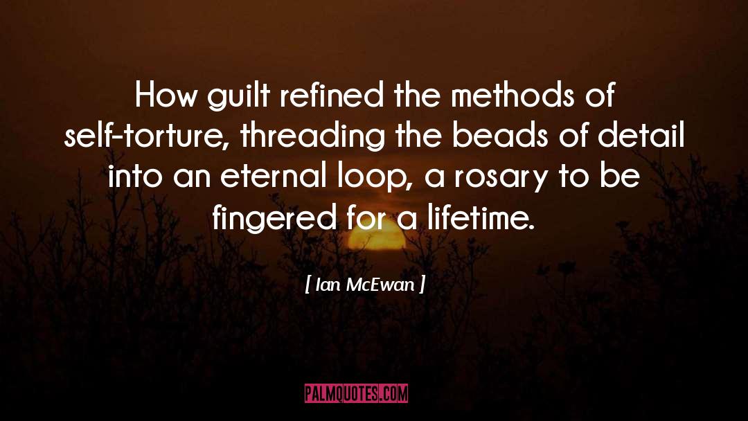 Rosary quotes by Ian McEwan