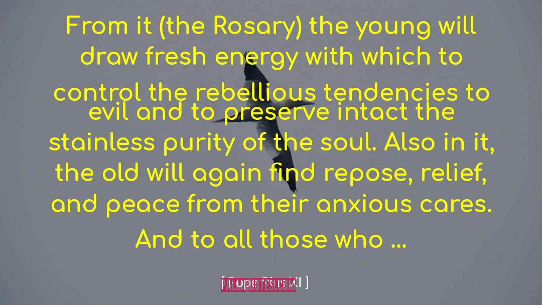 Rosary quotes by Pope Pius XI