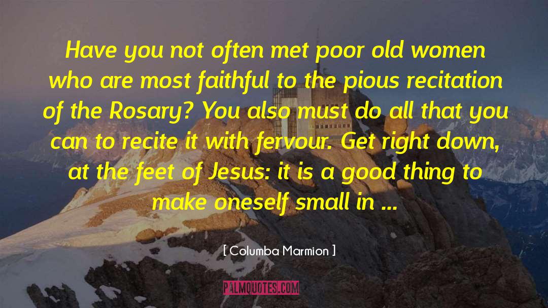 Rosary quotes by Columba Marmion