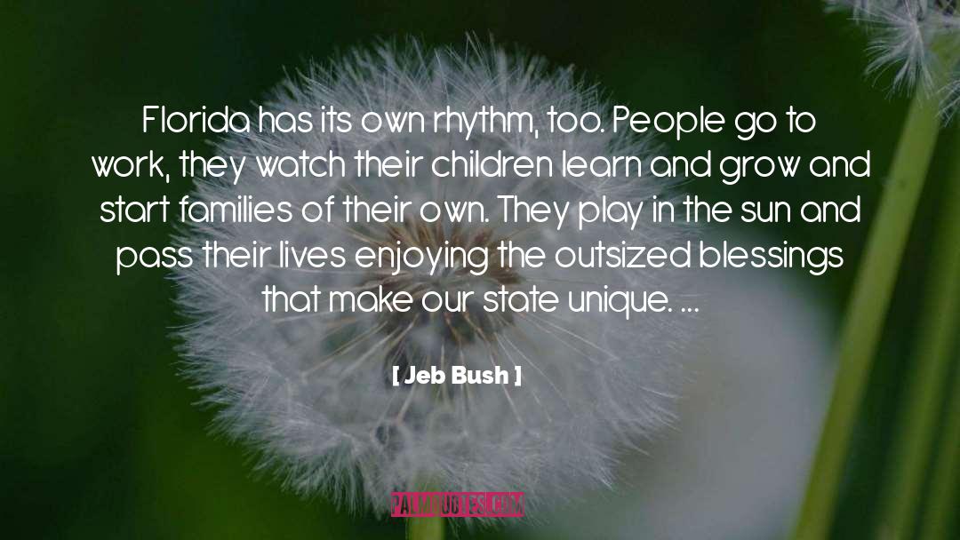 Rose Bush quotes by Jeb Bush