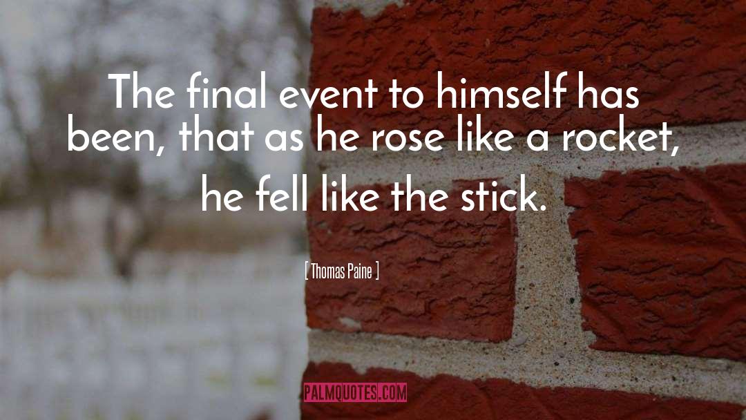 Rose Flower quotes by Thomas Paine