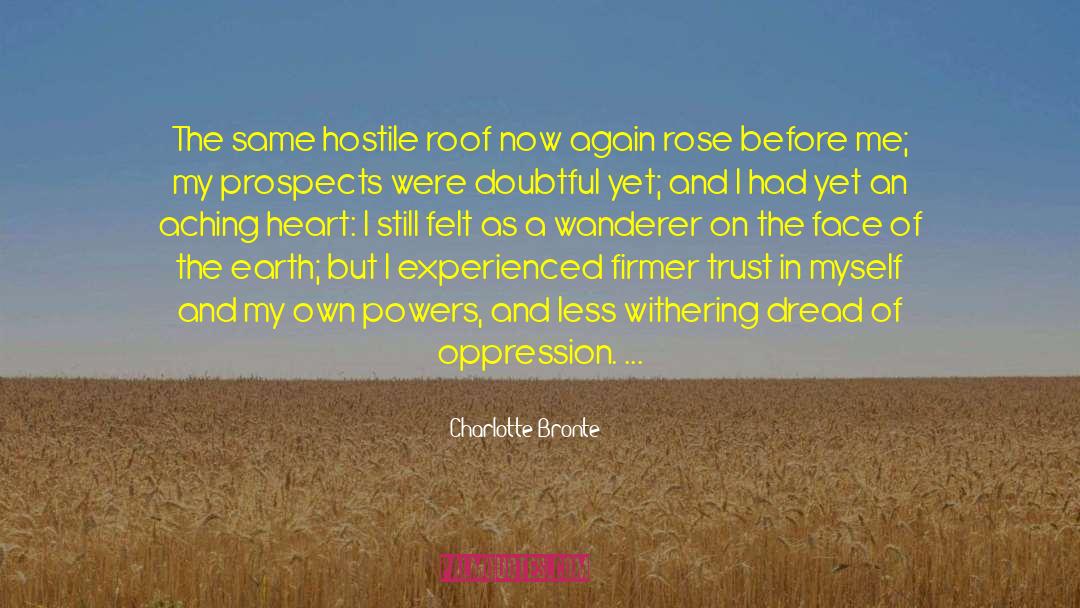 Rose Trilogy quotes by Charlotte Bronte