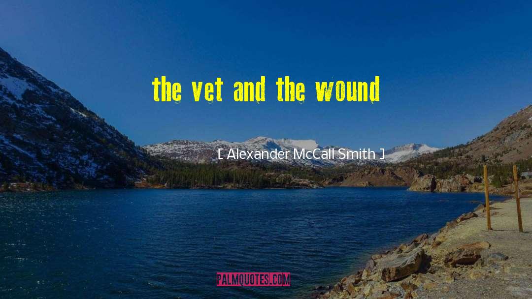 Rosebrock Vet quotes by Alexander McCall Smith