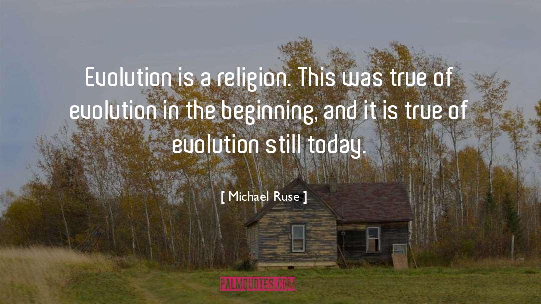 Roselia Evolution quotes by Michael Ruse