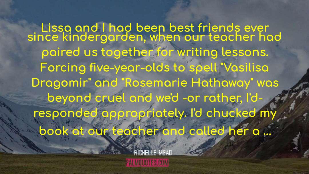 Rosemarie Hathaway quotes by Richelle Mead