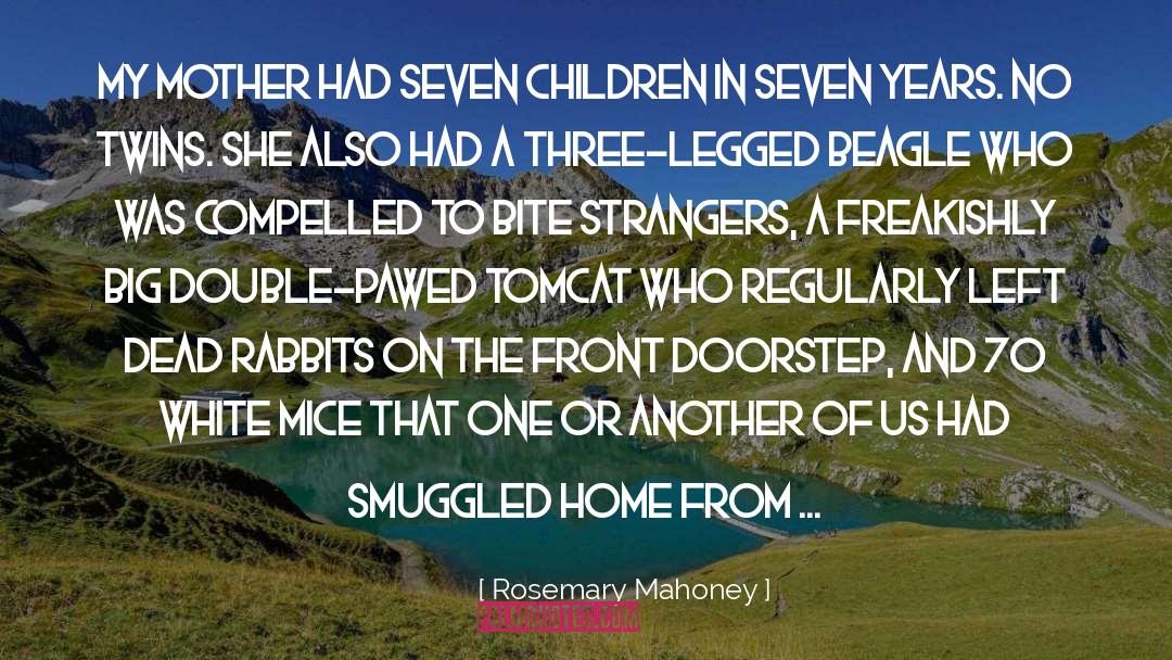Rosemary Rue quotes by Rosemary Mahoney