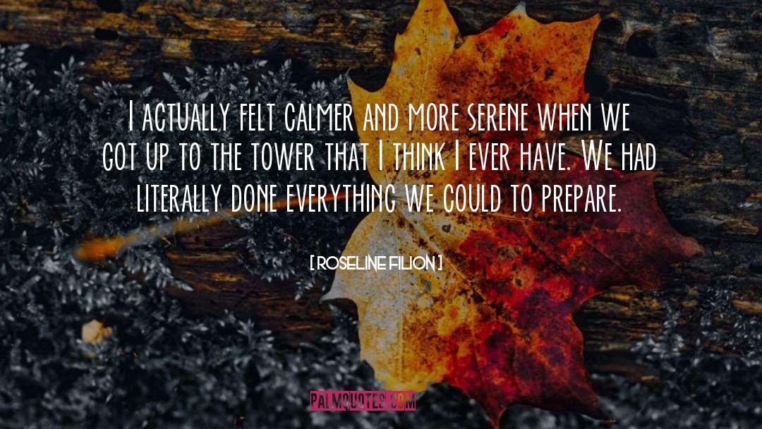 Rosenkrantz Tower quotes by Roseline Filion