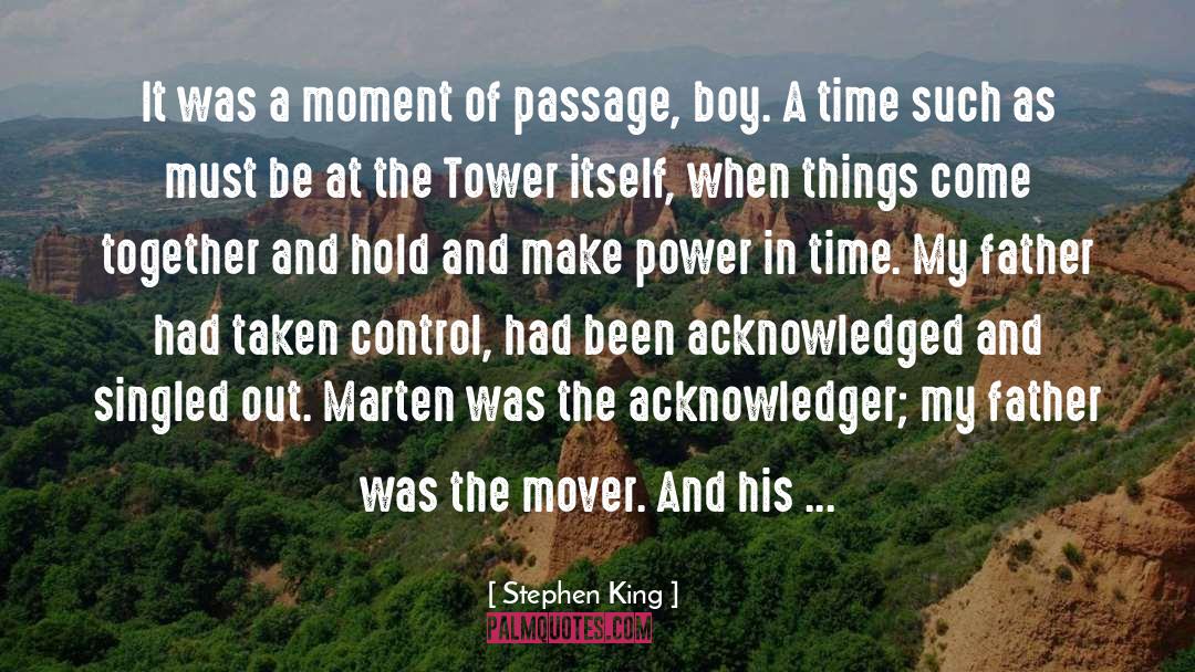 Rosenkrantz Tower quotes by Stephen King