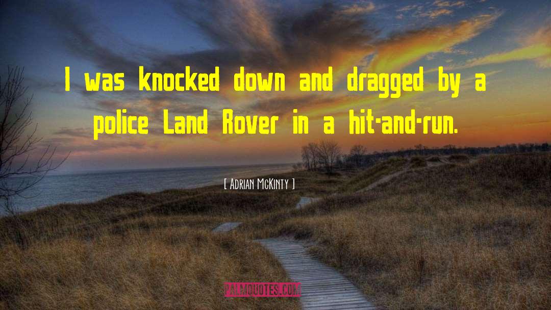 Rosenthal Land Rover quotes by Adrian McKinty
