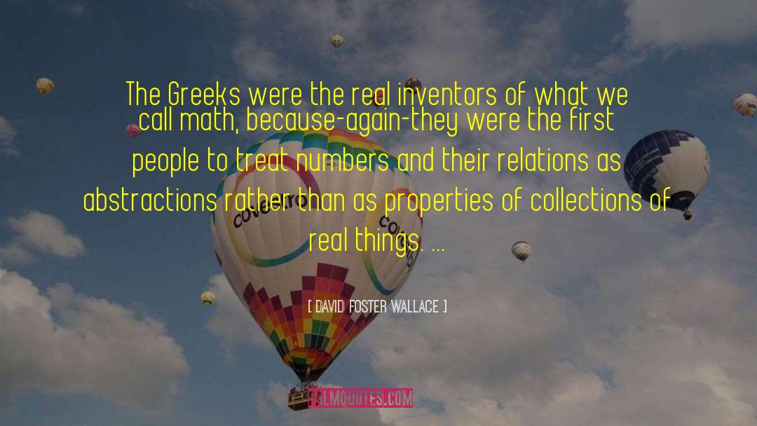 Rosetti Properties quotes by David Foster Wallace