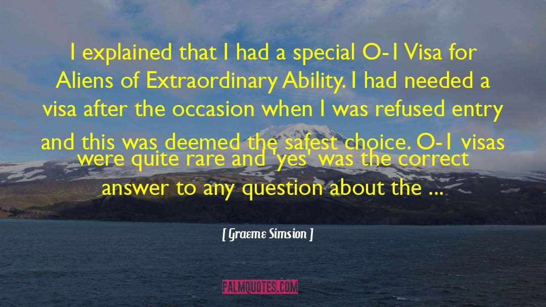 Rosie O Donnell quotes by Graeme Simsion
