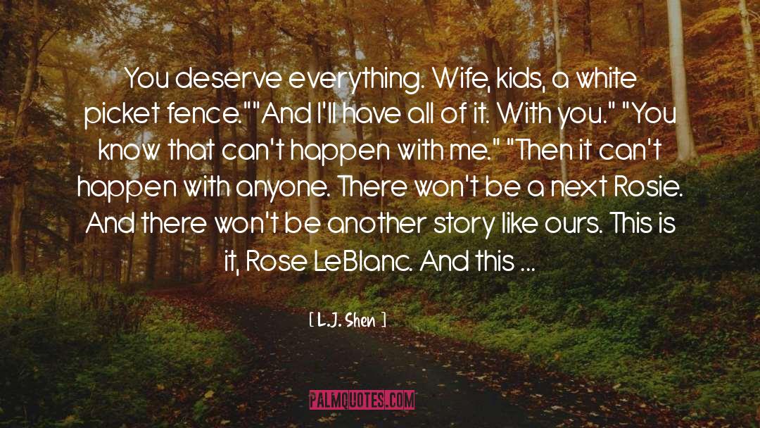 Rosie quotes by L.J. Shen