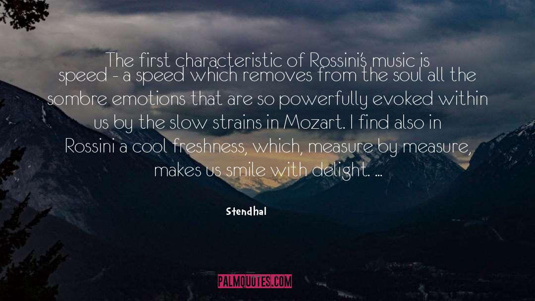 Rossini quotes by Stendhal