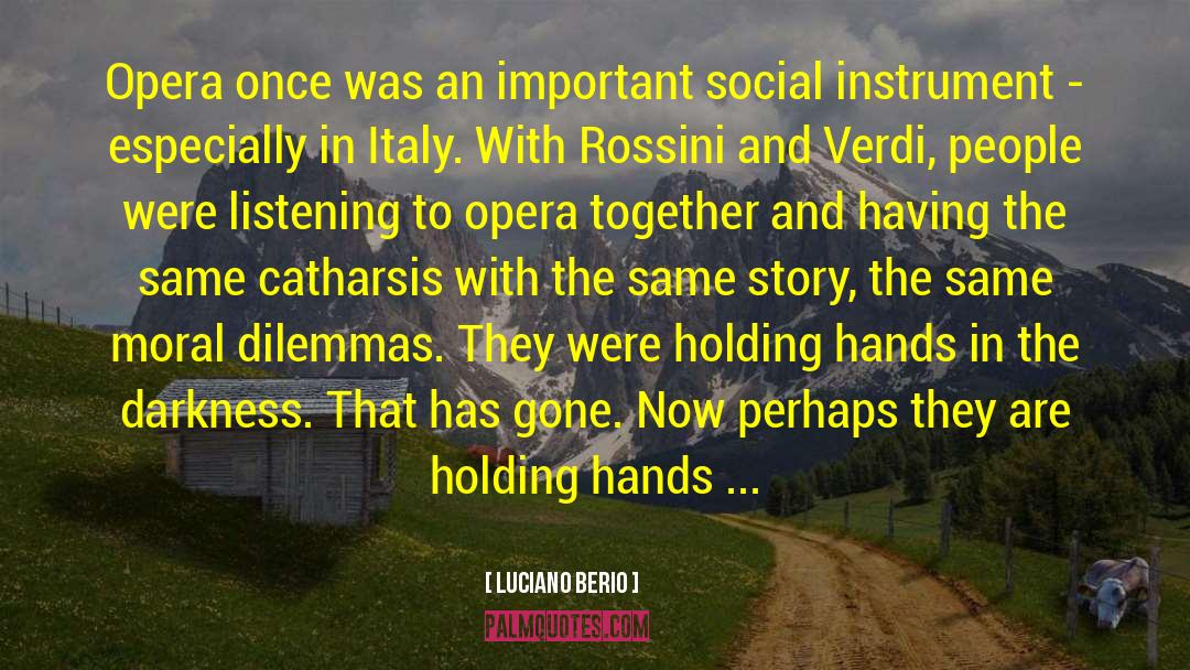 Rossini quotes by Luciano Berio