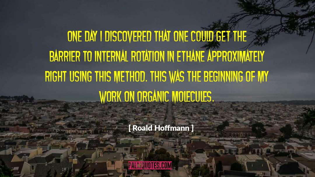 Rotation quotes by Roald Hoffmann