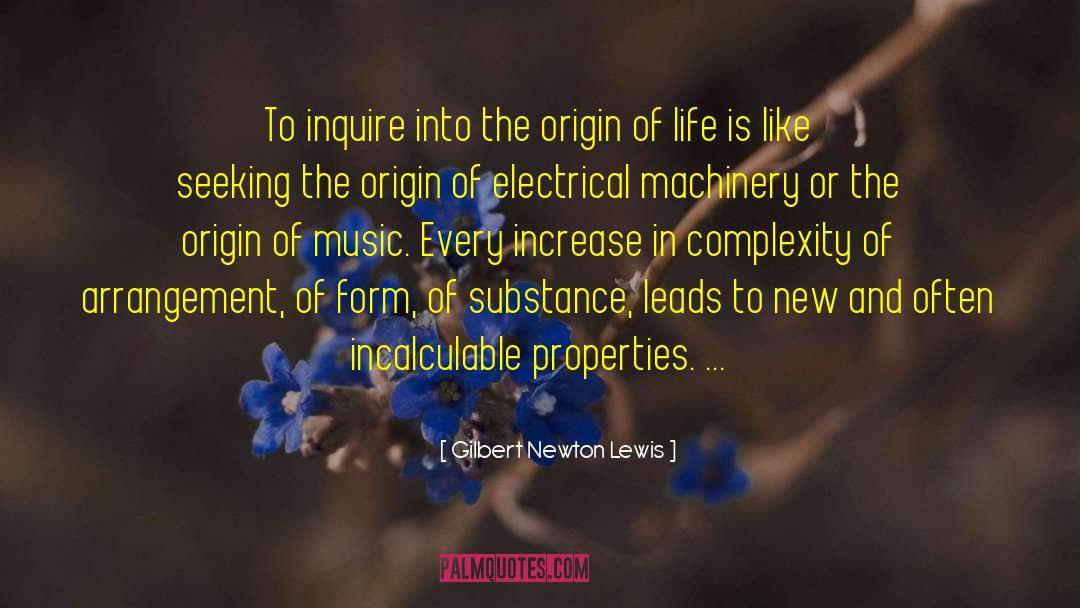 Rothkegel Origin quotes by Gilbert Newton Lewis