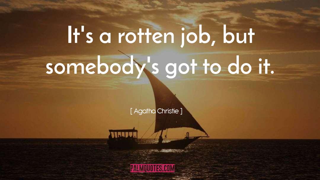 Rotten quotes by Agatha Christie