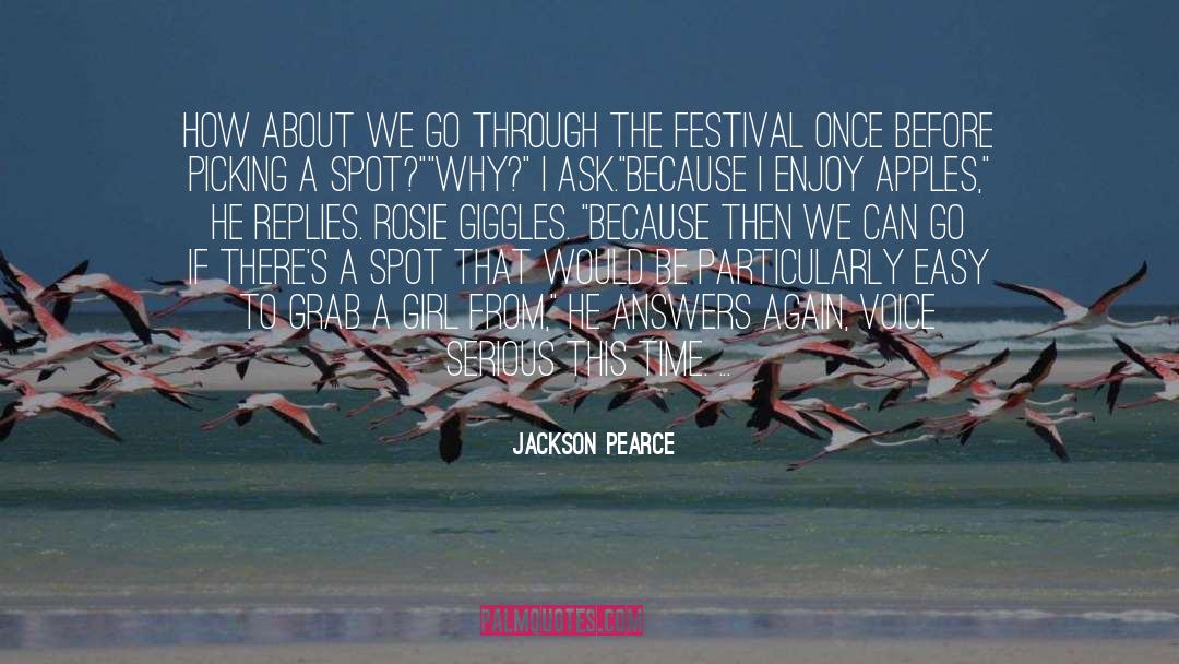 Rougarou Festival quotes by Jackson Pearce