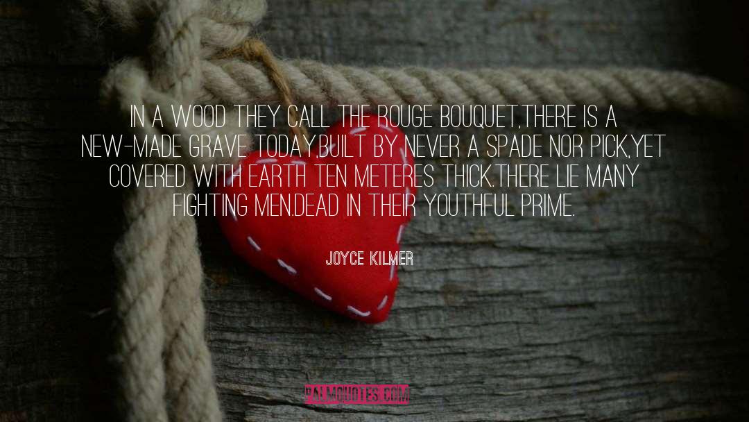 Rouge quotes by Joyce Kilmer