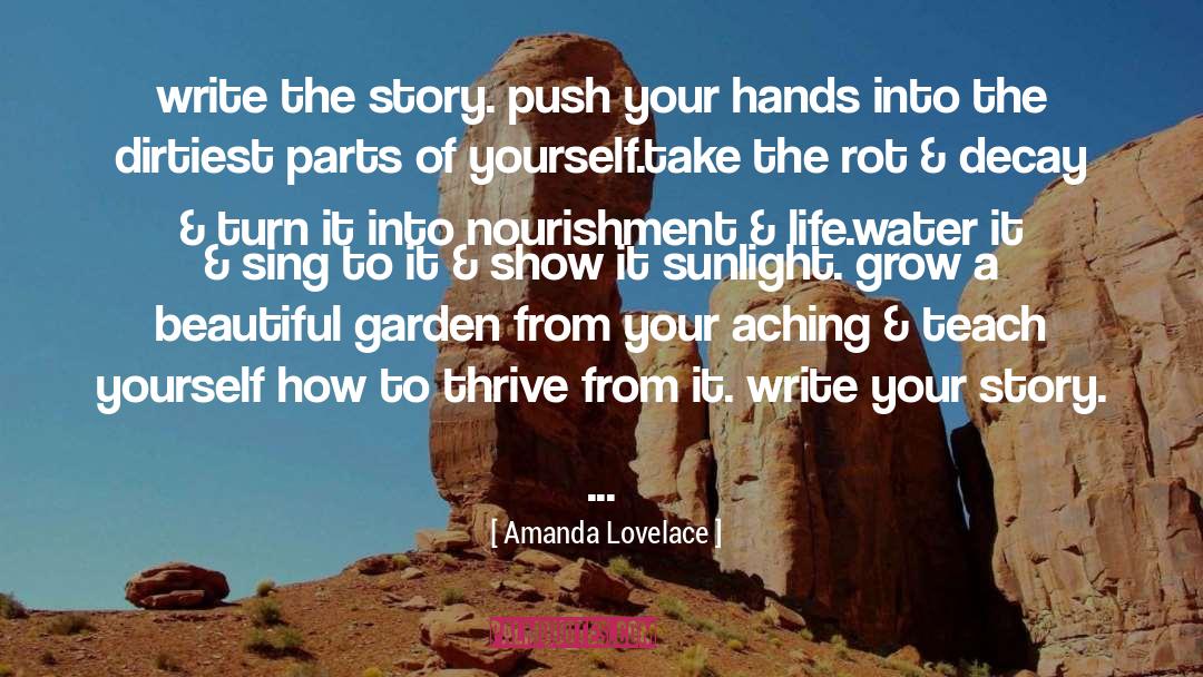 Rough Hands quotes by Amanda Lovelace