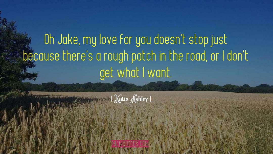 Rough Road Ahead quotes by Katie Ashley