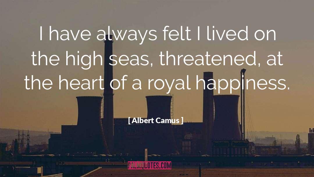 Rough Seas quotes by Albert Camus