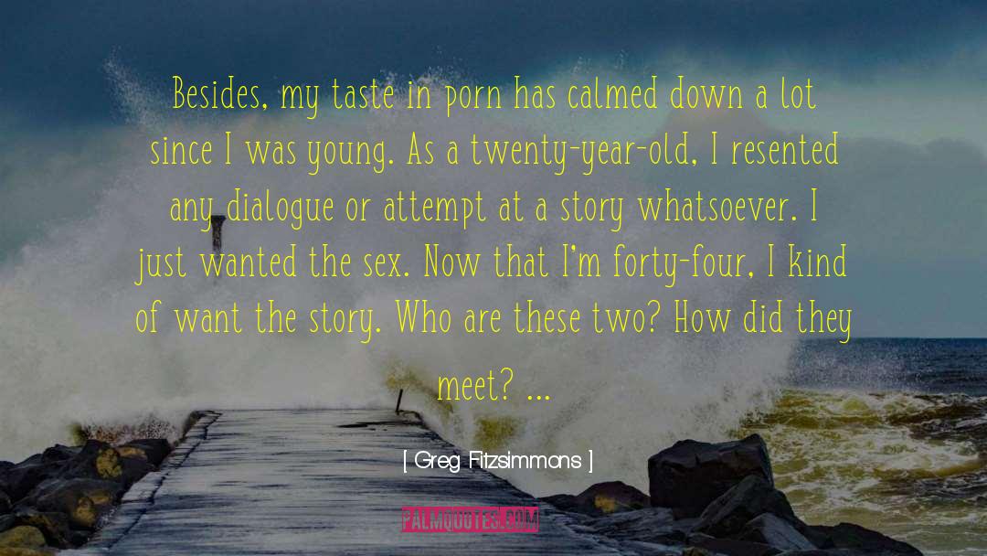 Rough Sex Love quotes by Greg Fitzsimmons