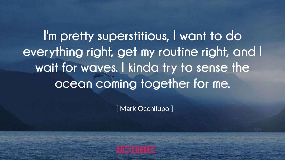 Roughest Ocean quotes by Mark Occhilupo