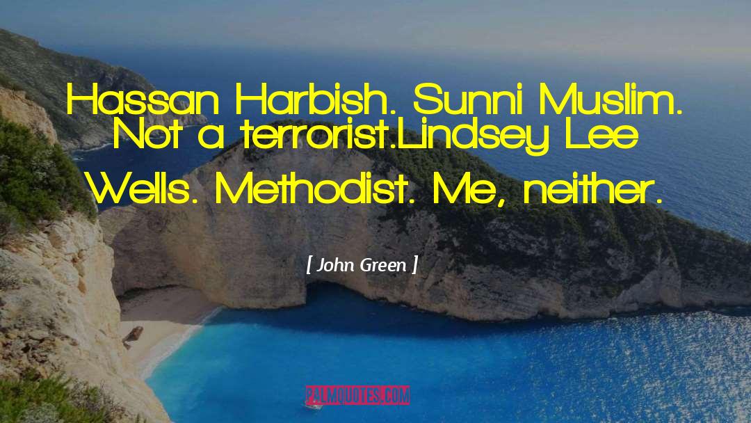 Rouhani Hassan quotes by John Green