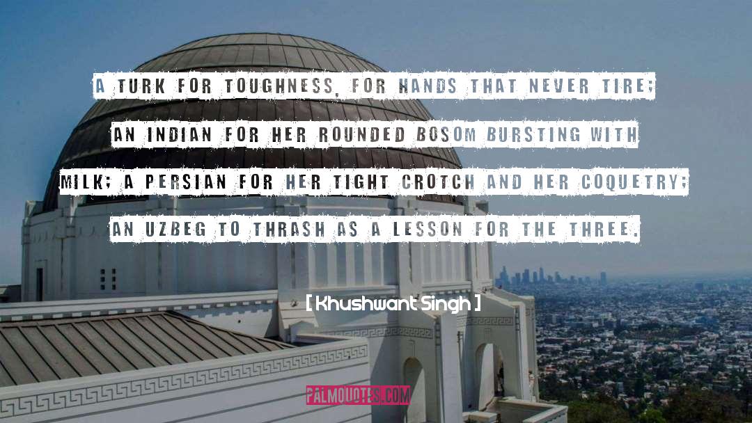 Rounded quotes by Khushwant Singh