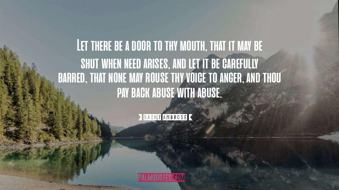 Rouse quotes by Saint Ambrose