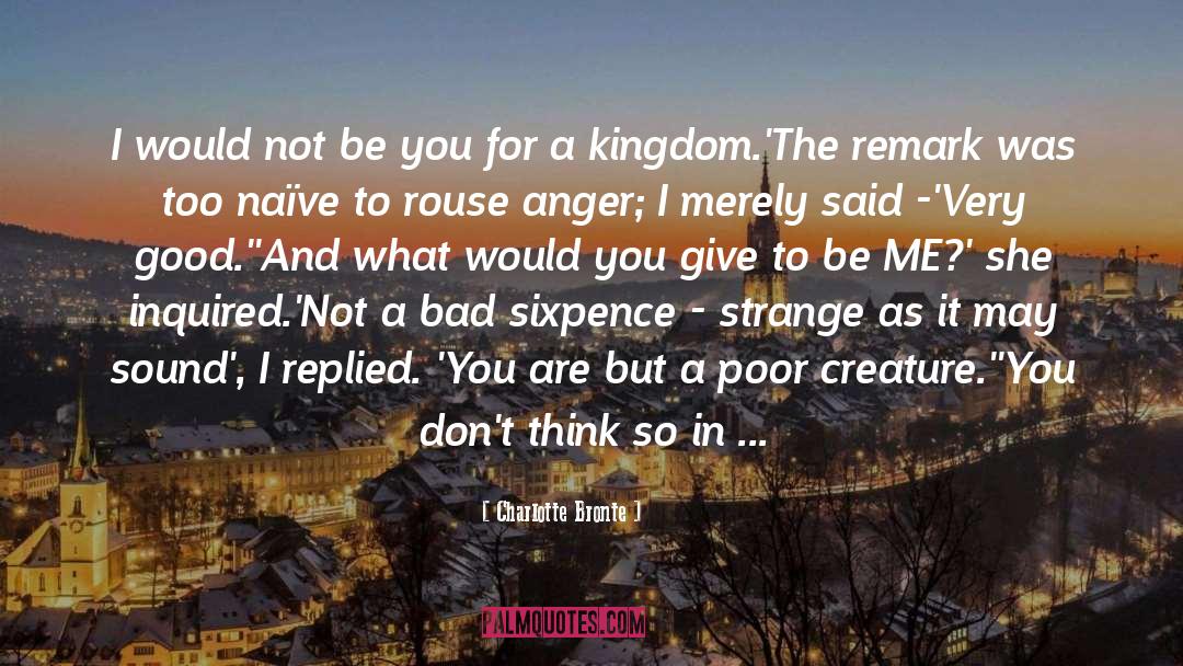 Rouse quotes by Charlotte Bronte