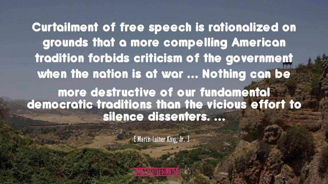 Rousing War Speech quotes by Martin Luther King, Jr.