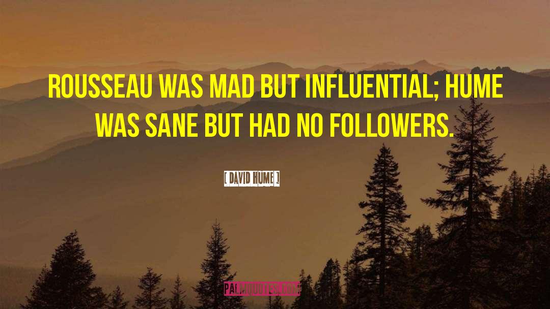 Rousseau quotes by David Hume