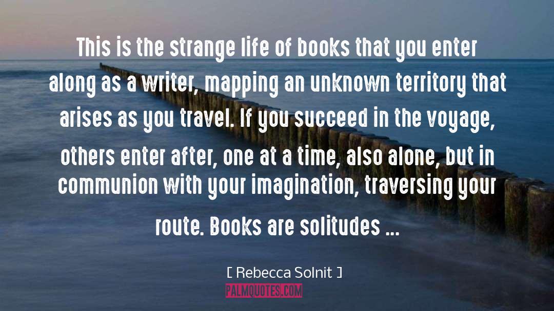 Route quotes by Rebecca Solnit