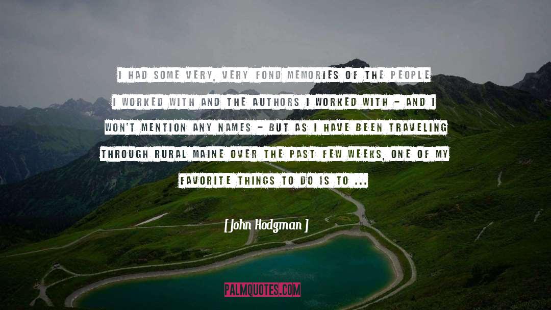 Routes quotes by John Hodgman