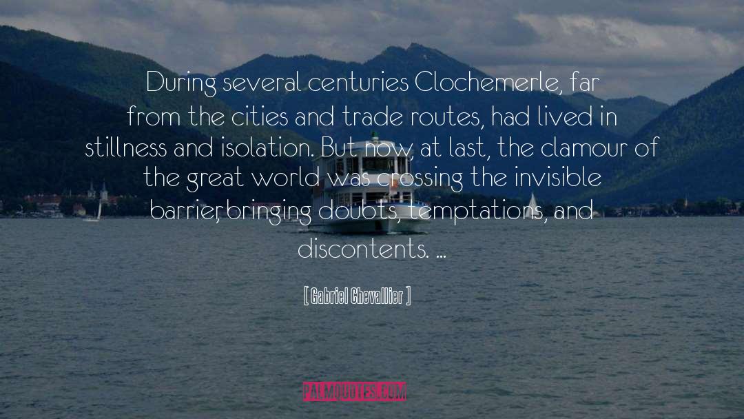 Routes quotes by Gabriel Chevallier