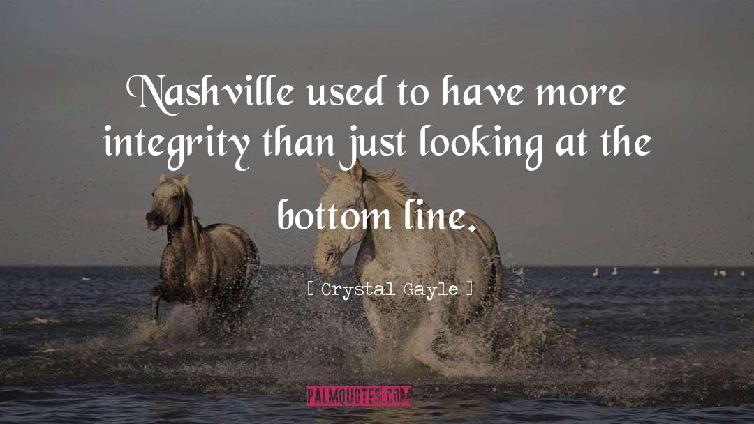 Routiers Nashville quotes by Crystal Gayle