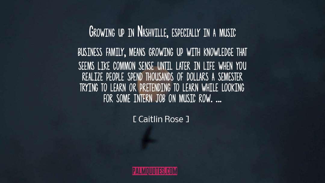 Routiers Nashville quotes by Caitlin Rose