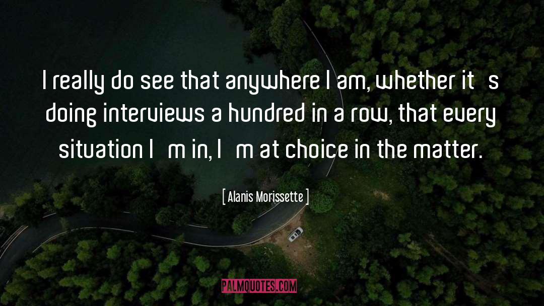 Row quotes by Alanis Morissette