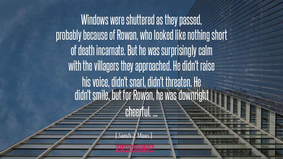 Rowan Whitethorn quotes by Sarah J. Maas