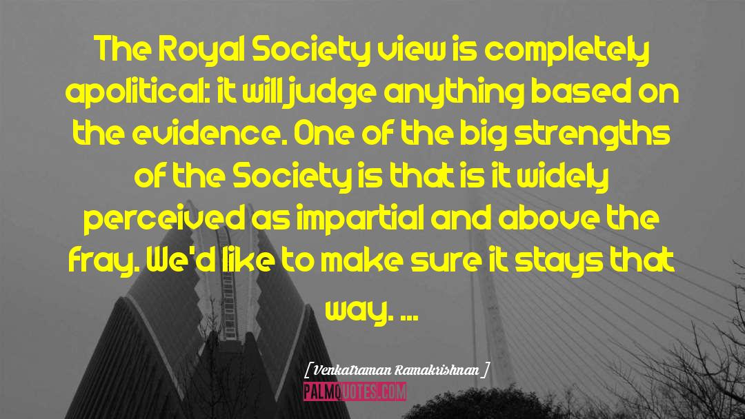 Royal Society quotes by Venkatraman Ramakrishnan