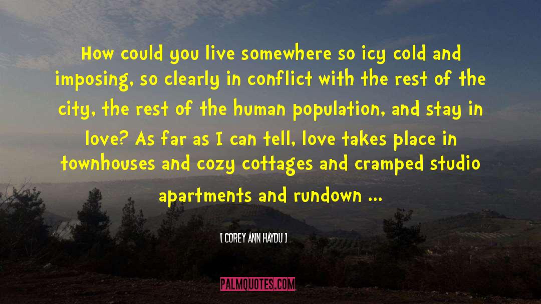 Rozeboom Apartments quotes by Corey Ann Haydu