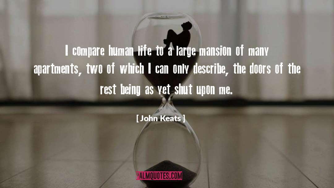 Rozeboom Apartments quotes by John Keats